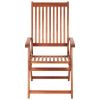 Folding Patio Chairs 3 pcs Solid Acacia Wood