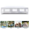 3*9m 5-Sided Iron PE Cloth Spiral Pipe Pergola