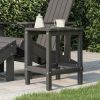 Patio Table Anthracite 15"x15"x18.1"