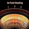 Simple Deluxe Patio Portable Outdoor Heating for Balcony; Courtyard; With Overheat Protection; Ceiling-Mounted Heater