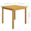3 Piece Patio Dining Set Gray