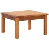 Patio Coffee Table 23.6"x23.6"x14.2" Solid Acacia Patio Coffee Table 23.6"x23.6"x14.2" Solid Acacia Wood