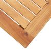 Patio Coffee Table 23.6"x23.6"x14.2" Solid Acacia Patio Coffee Table 23.6"x23.6"x14.2" Solid Acacia Wood