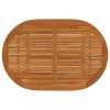 Patio Table 78.7"x39.4"x29.5" Solid Wood Eucalyptus